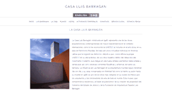 Desktop Screenshot of casaluisbarragan.org